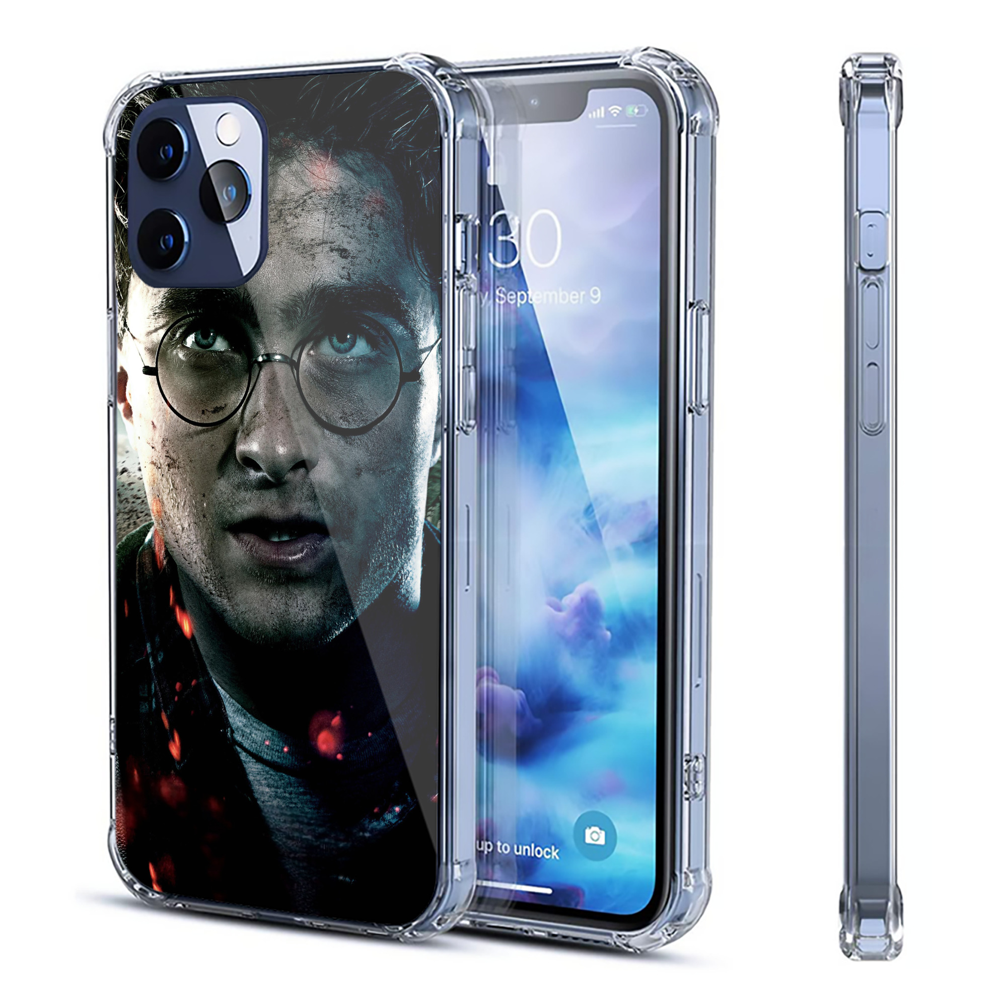 （画像用） Harry Potter ハリー・ポッターシリーズ 【iPhone 12シリーズ対応】透明スマホケース（クリアソフトケース）